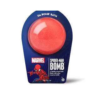 Spider-Man Bomb™ / Bath Bomb, Bath Fizzer, Bath Fizzie, Da Bomb, Bath and Body, Surprise Inside