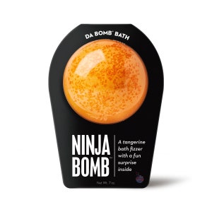 Ninja Bomb, Bath Bomb, Bath Fizzer, Bath Fizzie, Surprise Inside, Bath and Body