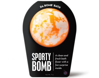 Sporty Bomb, Bath Bomb, Bath Fizzer, Bath Fizzie, Surprise Inside, Bath and Body