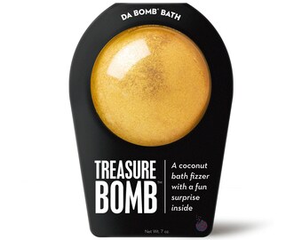 Treasure Bomb, Bath Bomb, Bath Fizzer, Bath Fizzie, Surprise Inside, Bath and Body