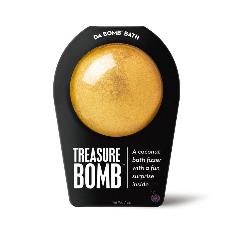 Treasure Bomb, Bath Bomb, Bath Fizzer, Bath Fizzie, Surprise Inside, Bath and Body image 1