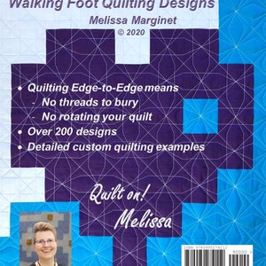 GET BOTH BOOKS Walking Foot Quilting Designs & Edge-to-Edge Walking Foot Quilting Designs image 5