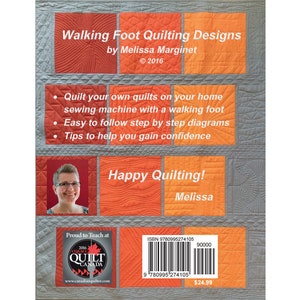GET BOTH BOOKS Walking Foot Quilting Designs & Edge-to-Edge Walking Foot Quilting Designs image 3