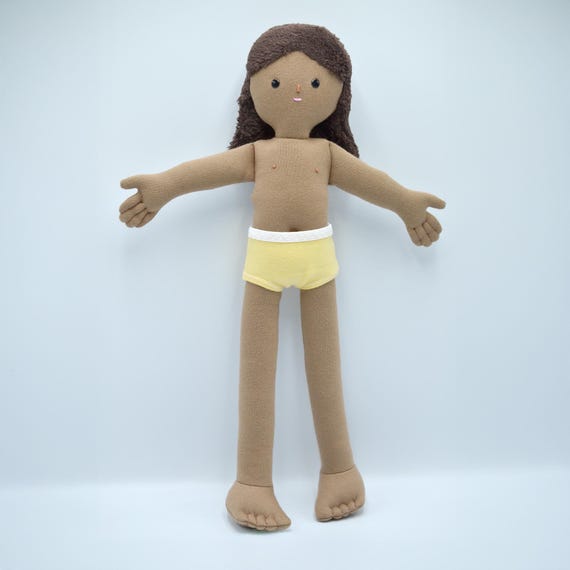 Anatomically Correct Girl Doll. Educational Toy Handmade (13.7 Inches) -  Etsy