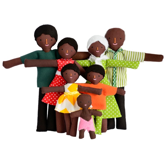 african american family dolls