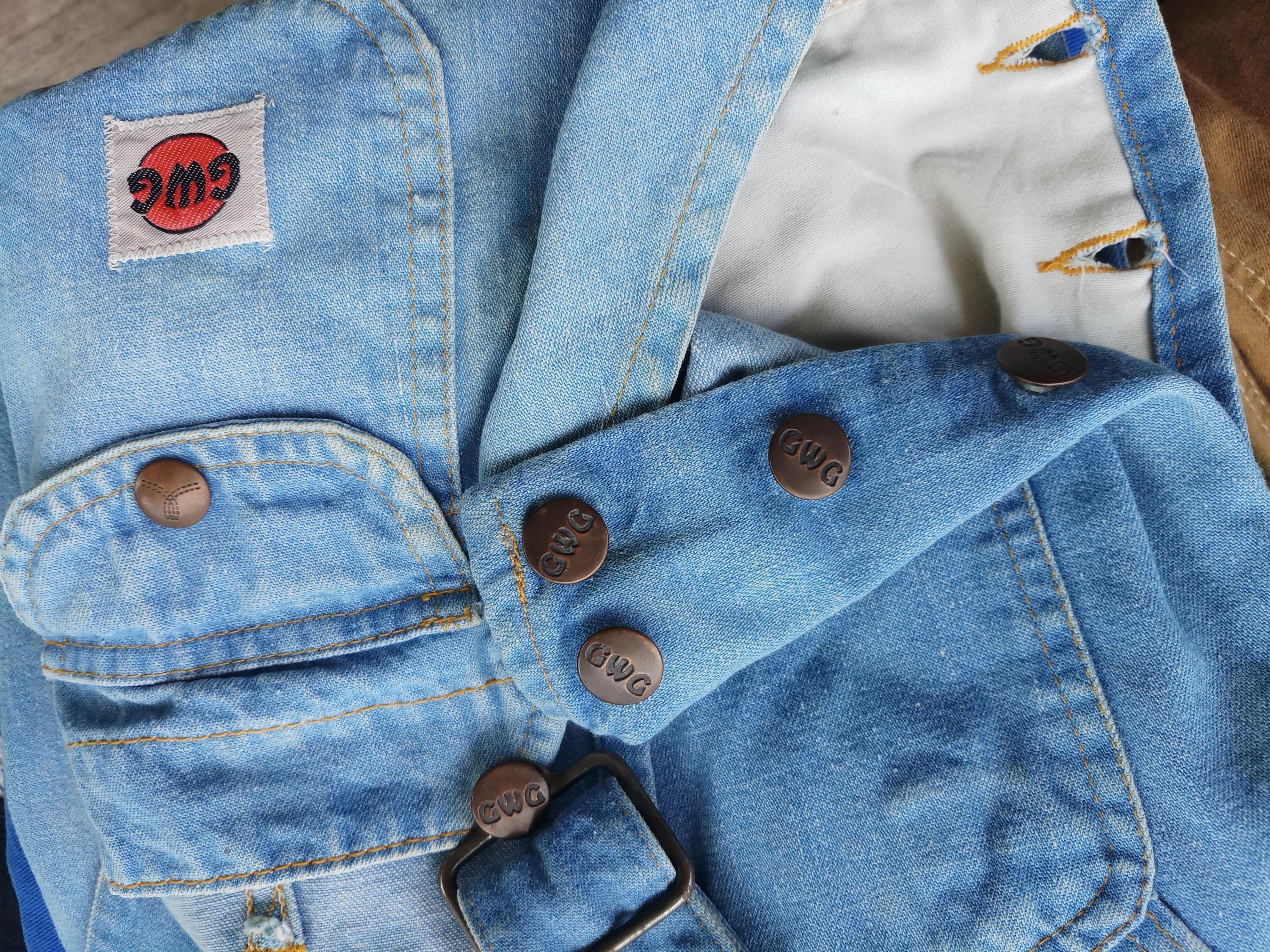60~70s GWG RED STRAP デニムカバーオール 50(2XL) 60~70s GWG RED STRAP デニムカバーオール 50(2XL)