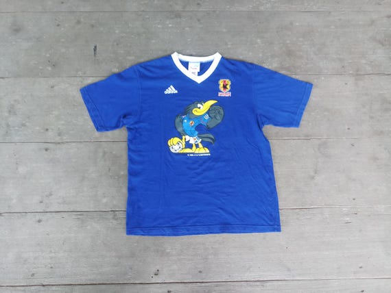 Vintage 90s JFA Adidas Kirin T-shirt: Japan Football, Size L - Etsy