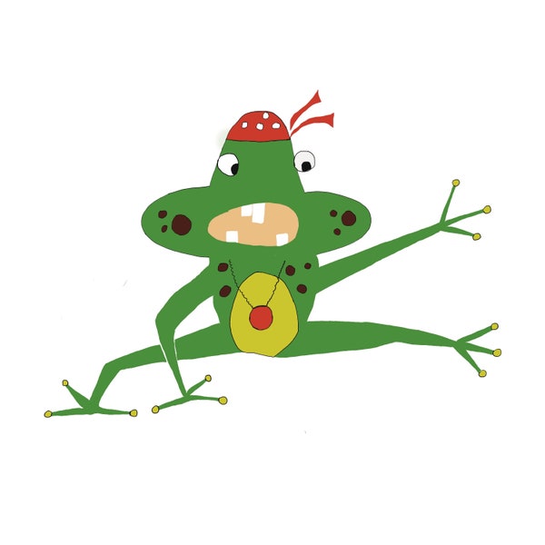 frog, dancing frog, fun frog, hip hop, animal, cartoon, digital download, png, green frog, party