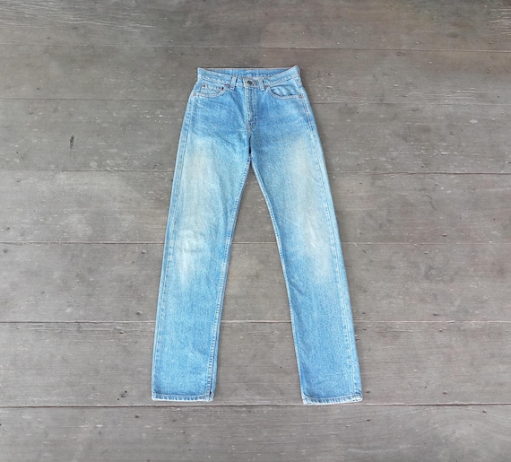 Vintage Levis 505 Jeans W29 L34.5: Faded Denim, Made in USA - Etsy 
