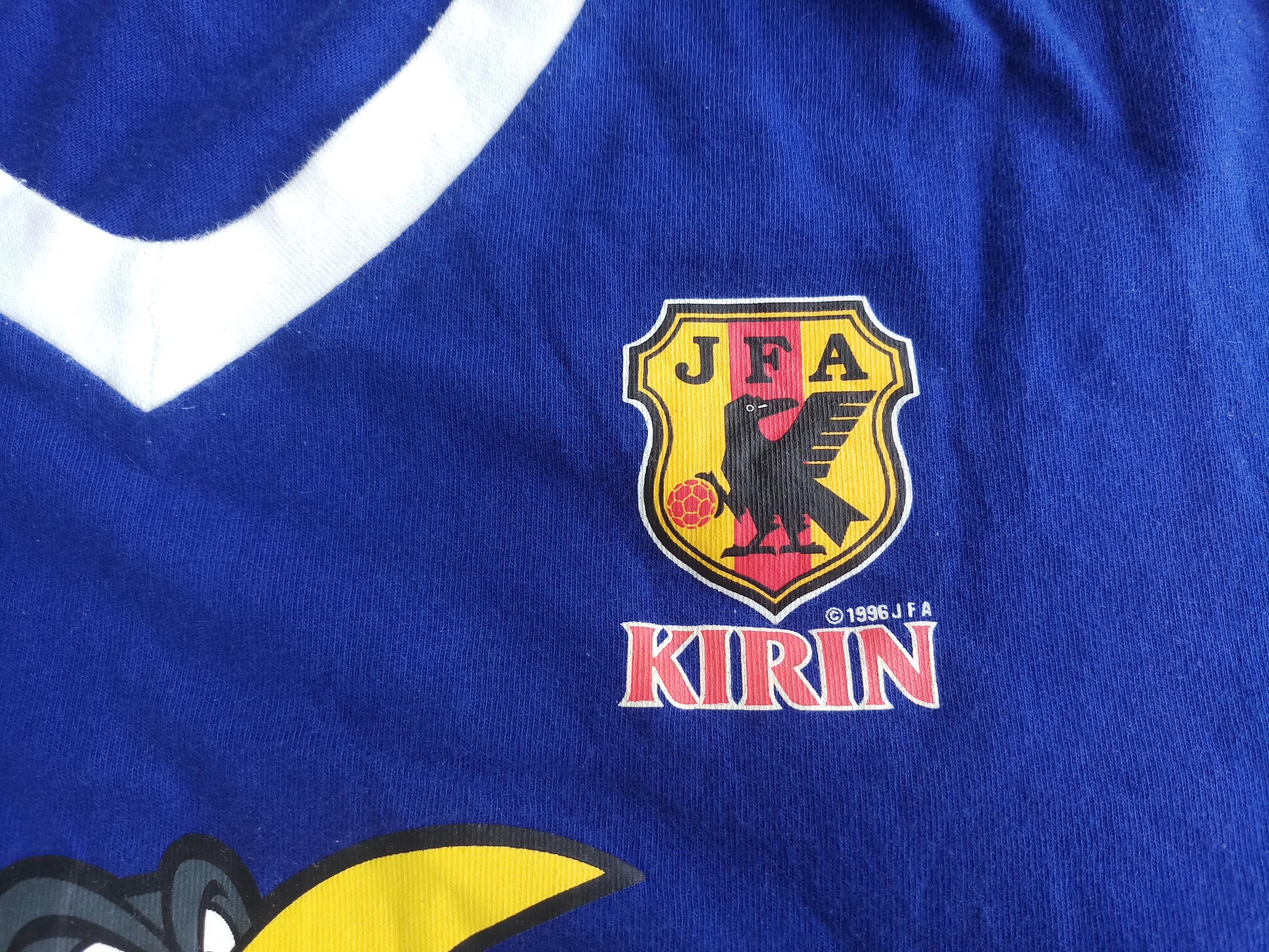 Vintage 90s JFA Adidas Kirin T-shirt: Japan Football, Size L - Etsy