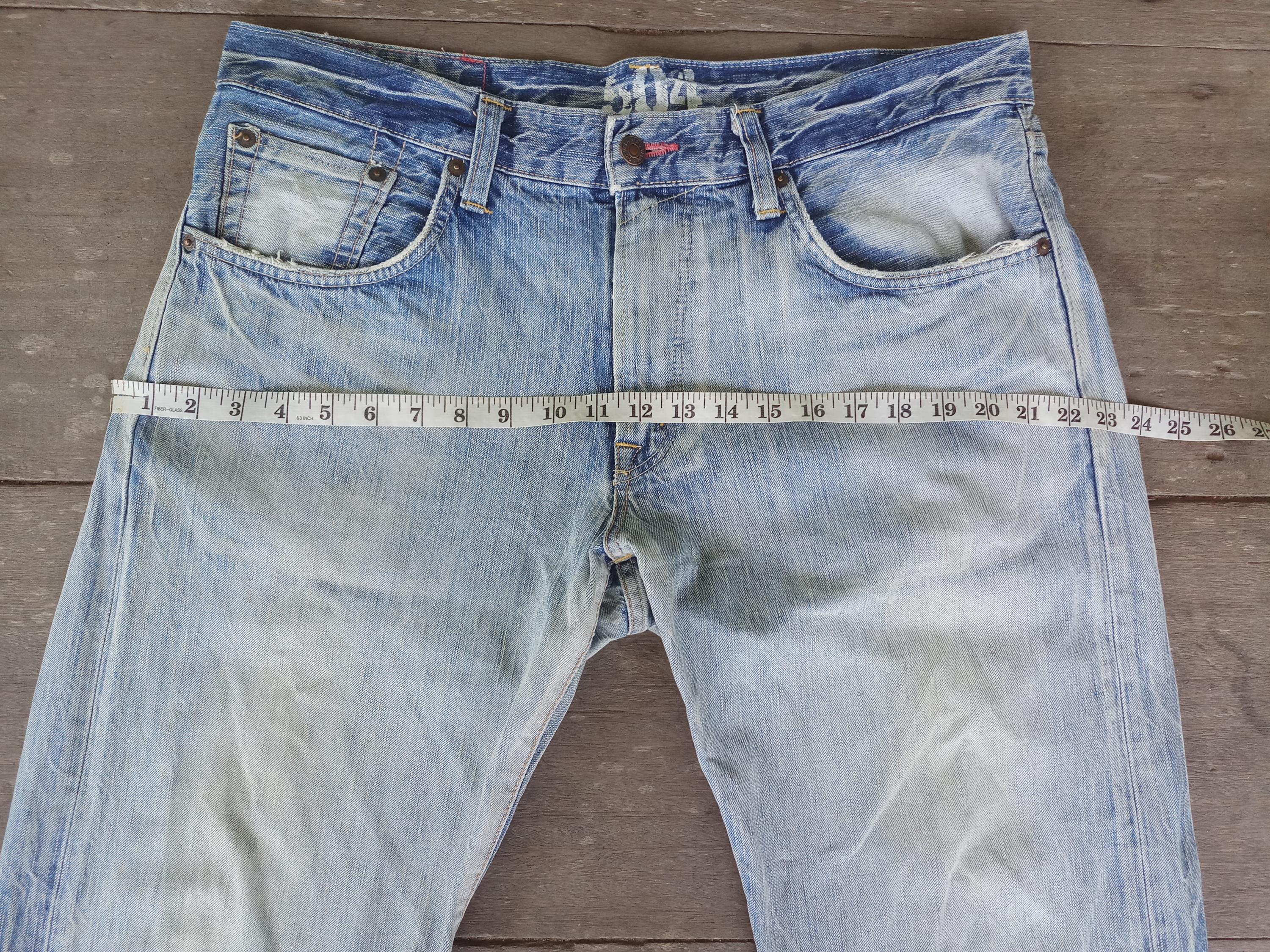 Vintage Edwin 504R Made in Japan Rework Distressed Pant