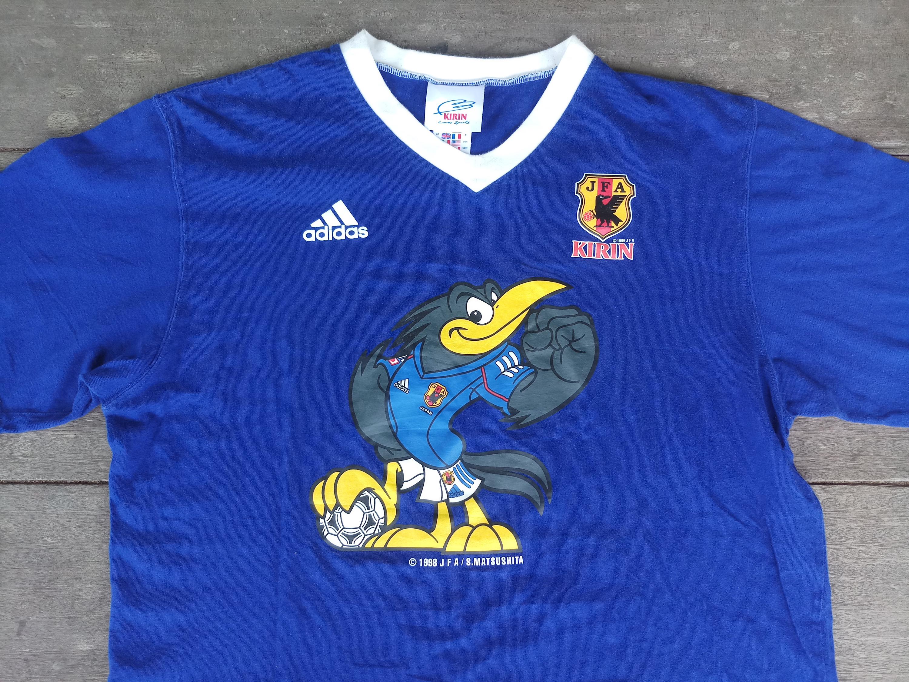 adidas 日本代表 KIRIN ジャケット　3XL Adidas Japan National Team Kirin Woven Suit L Size, Used