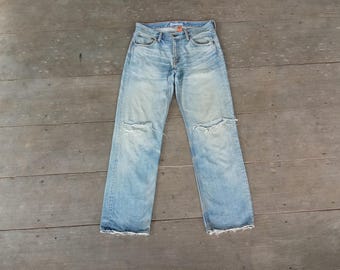 Vintage levis 503 W33 L33,ausgeblichene Distressed Jeans,retro