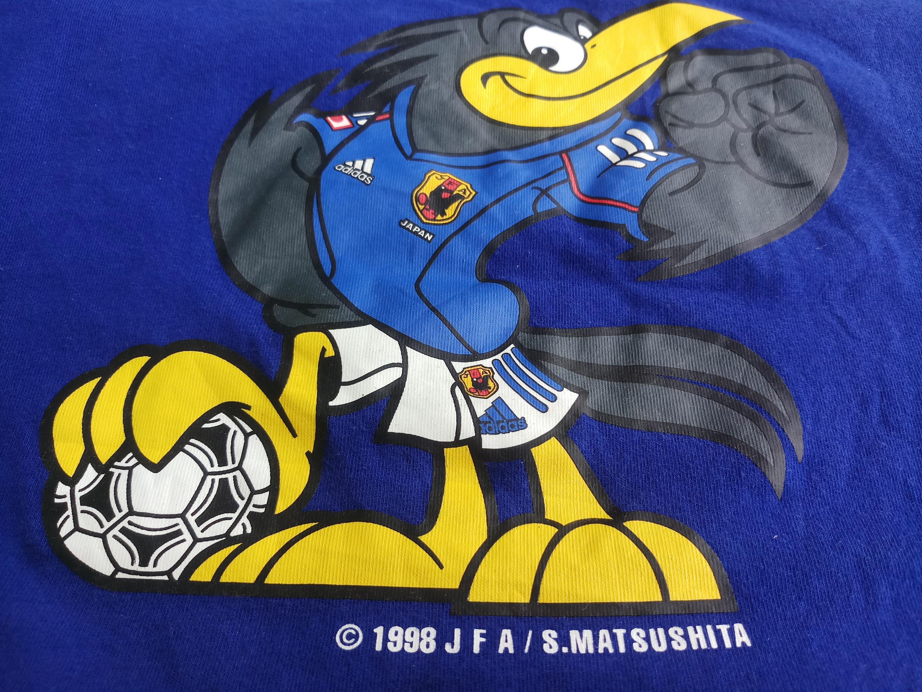 Vintage 90s JFA Adidas Kirin T-shirt: Japan Football, Size L - Etsy