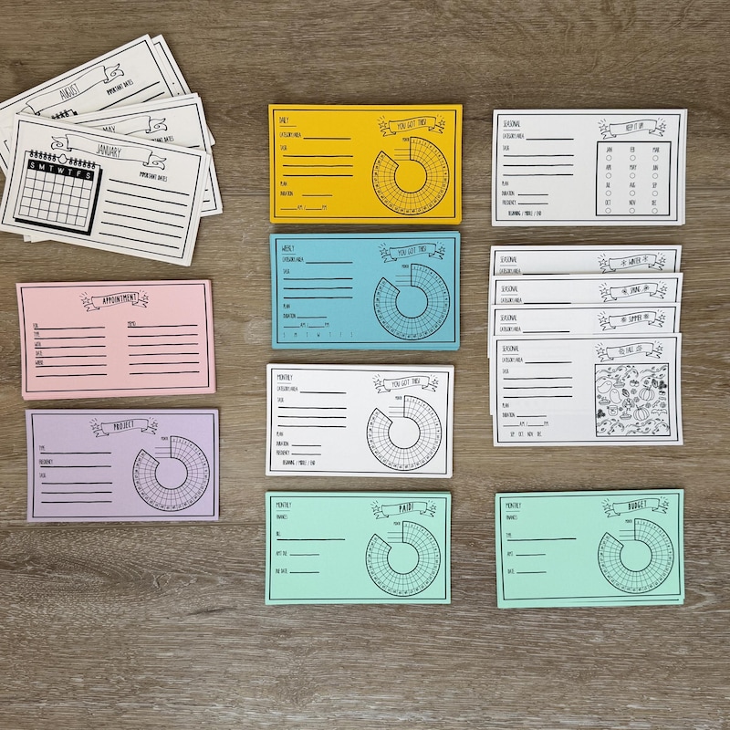 Note Cards System - Etsy