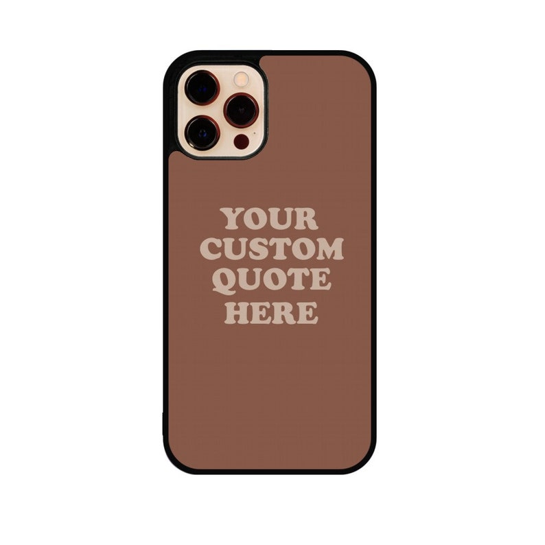 Personalised Quote Phone Case Custom Quote Cover Fit for - Etsy UK