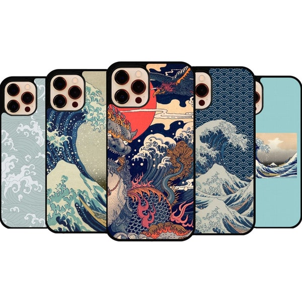 Great Wave Case, Japanese Wave Case *available in iPhone and android* Samsung, Google Pixel, iPhone 13, 12