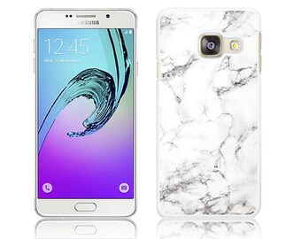Marble Hard Cover for Samsung GALAXY A20e, A40, A50, A70, A90 5G, A3 2016, A3 2017, A5 2016, A5 2017 Polycarbonate Case