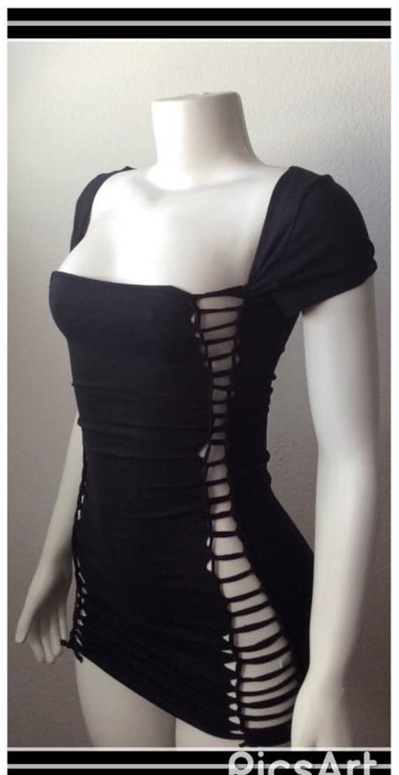 Inspired by Adam Saaks, womans t-shirt dress