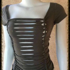Inspired by Adam Saaks cut up tshirt.