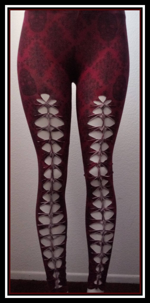 cut up leggings