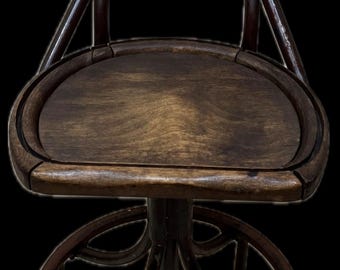 Vintage Shaw Walker Industrial Swivel Chair Adjustable - Etsy