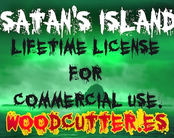 Satan's Island Font.