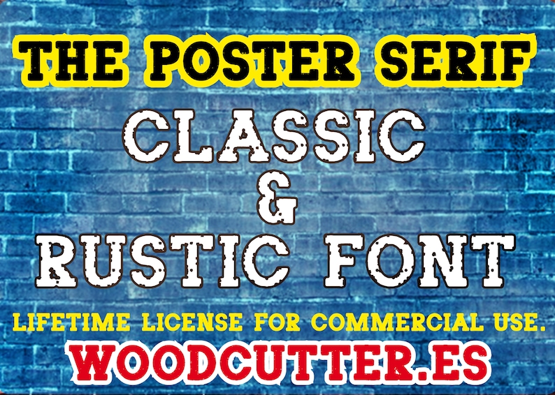 The Poster Serif Font. image 1