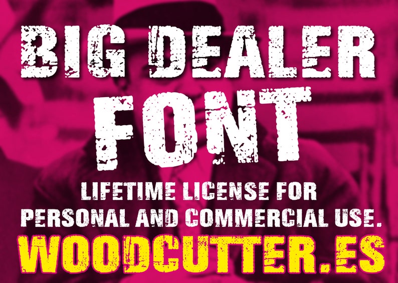 BIG DEALER Font image 1