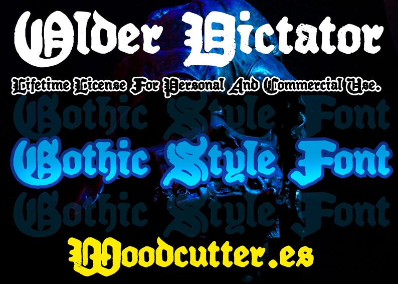 Older Dictator Font - Etsy