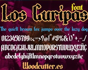 Los Guripas Font.