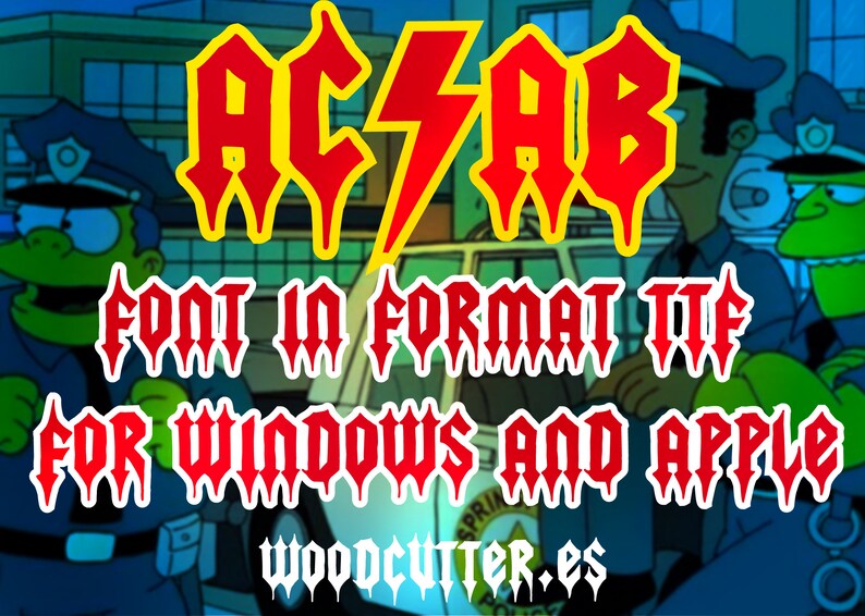 ACAB Font. image 2