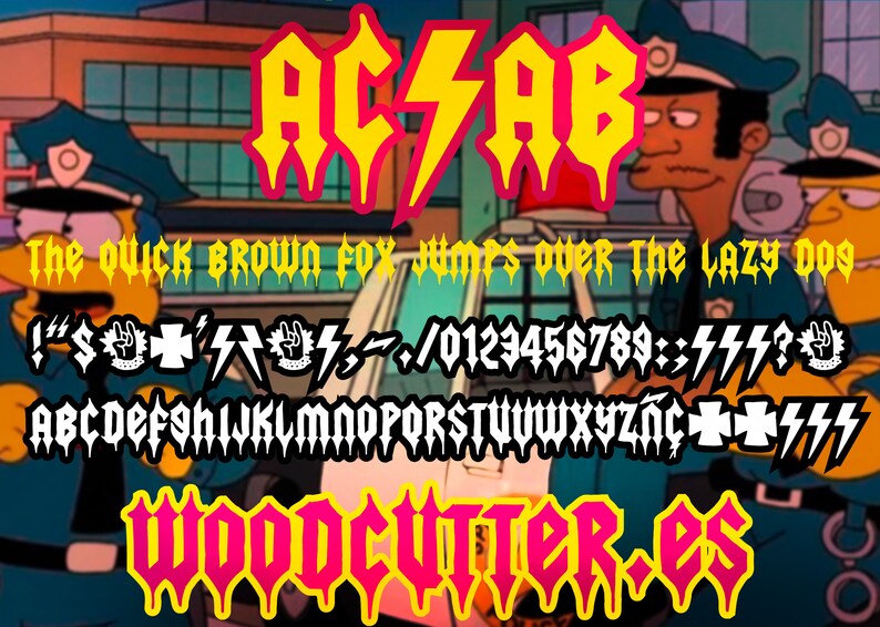 ACAB Font. image 3
