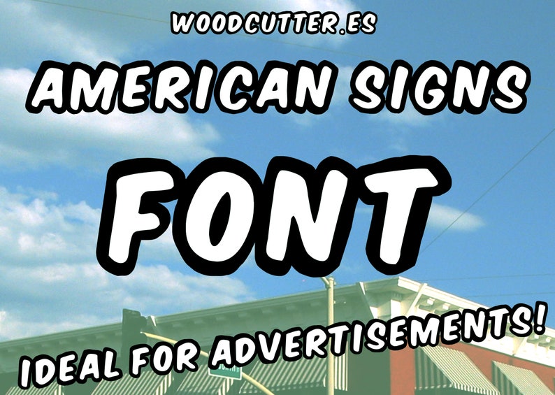 American Signs Font imagen 1