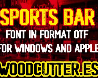 Sports Bar Font.
