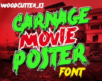 Carnage Movie Poster FONT