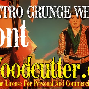 Retro Grunge West Font