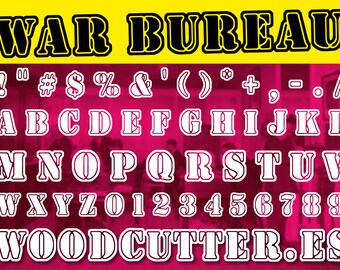 War Bureau Font