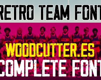 RETRO TEAM Font