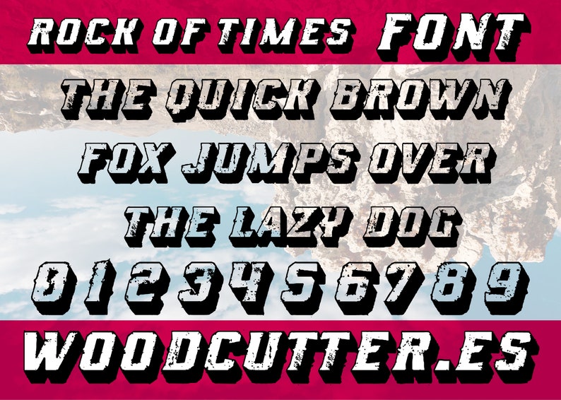 Rock of Times FONT image 3