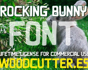 Rocking Bunny Font