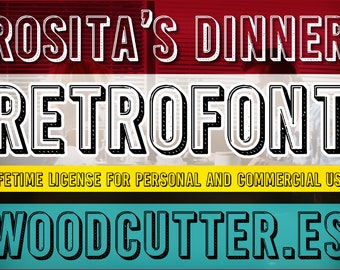 Rosita's Dinner Font