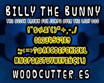 Billy The Bunny Font