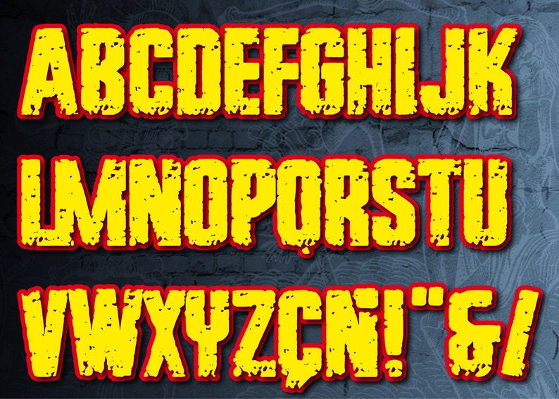 GRUNGE MANIFESTO Font image 2