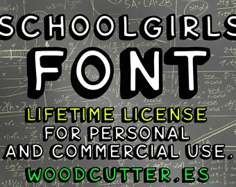 Schoolgirls Font