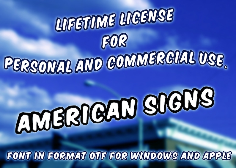 American Signs Font imagen 3