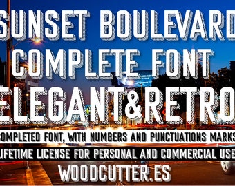 Sunset Boulevard 3 seats