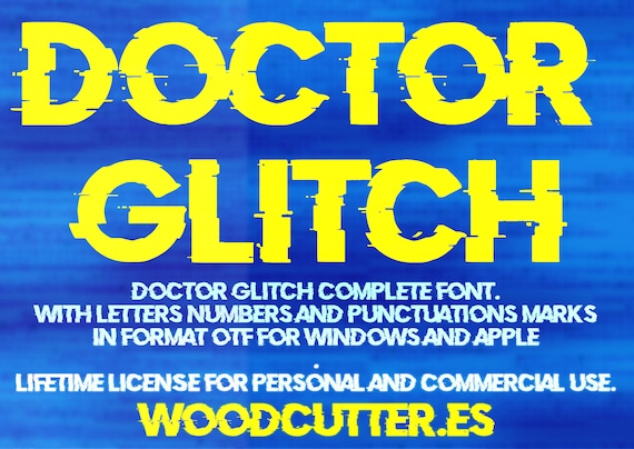 Doctor Glitch Font Download