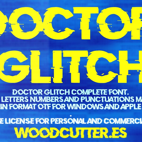 Doctor Glitch Schriftart