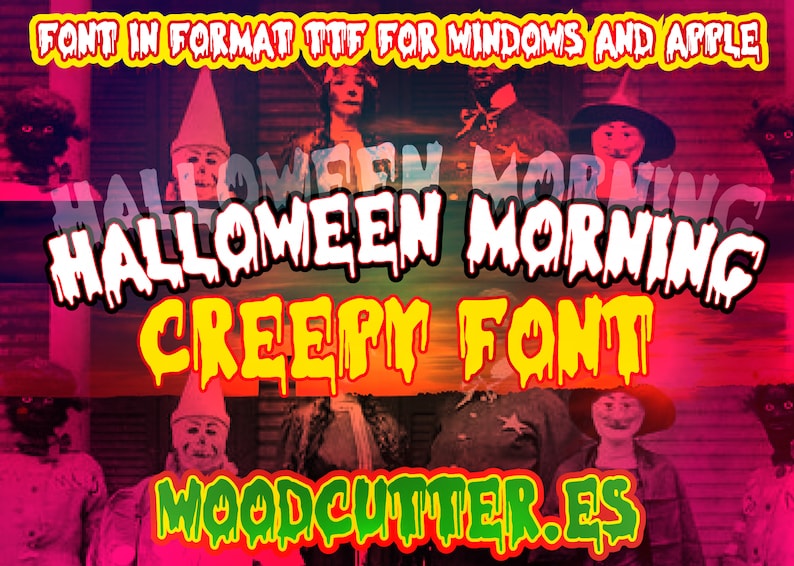 Halloween Morning Font image 1
